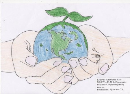 Плакат на тему Защитим свою планету