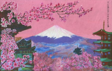 Японская архитектура раскраска