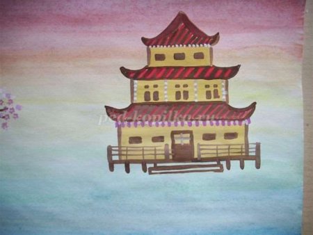 У-син живопись Лотос