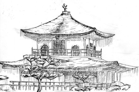 Раскраска Япония для детей