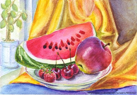 Рисование натюрморта