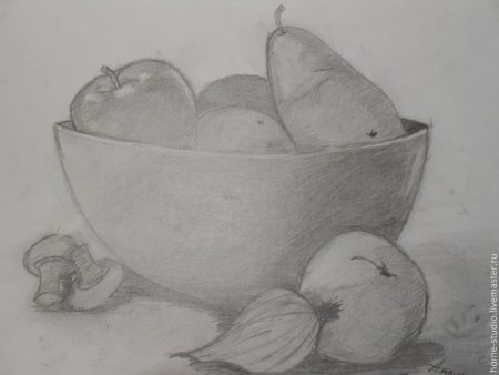 Натюрморт в графике