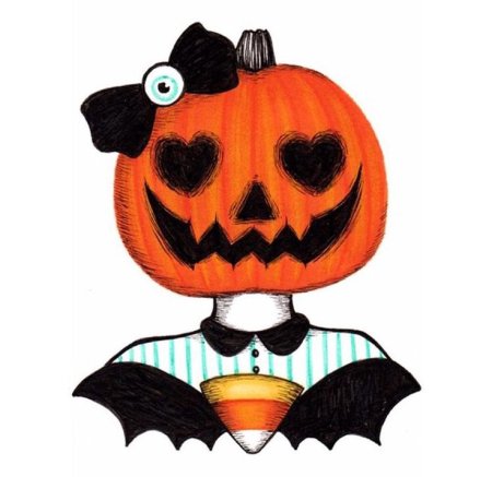 Хэллоуинская тыква рисунок карандашом