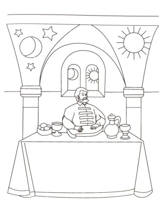 Садко раскраска для детей