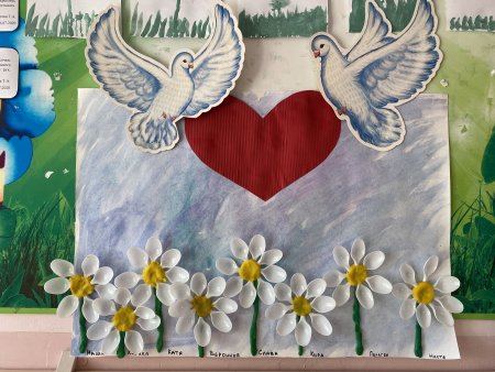 Раскраска день семьи любви и верности