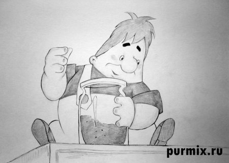Рисунки мультяшных персонажей