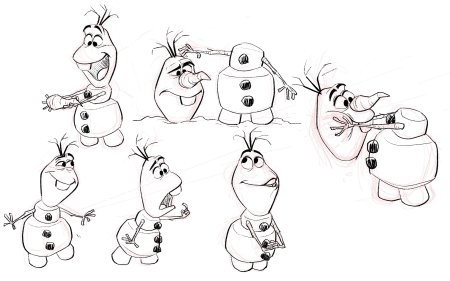 Рисунки мультяшных героев