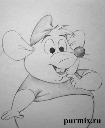 Рисунок кота Матроскина