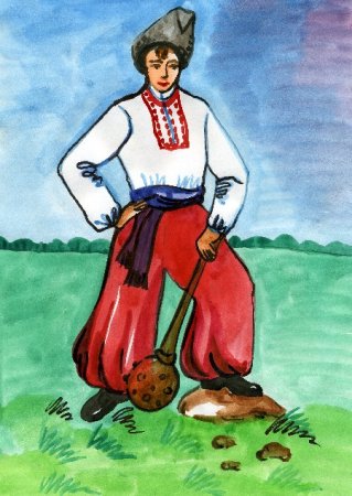 Раскраска казачество