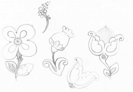 Прикольные узоры для рисования