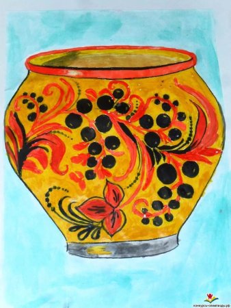 Хохломская роспись