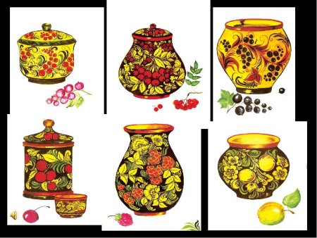 Хохлома для детей старшей группы