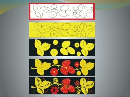 Доска Хохлома для детей