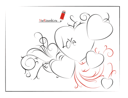 Рисунок маме на день рождения