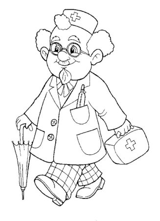 Доктор рисунок для детей