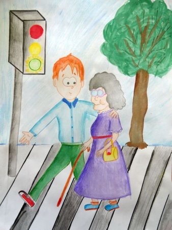 Рисунок на тему доброта