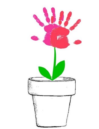 Рисунок маме на день рождения