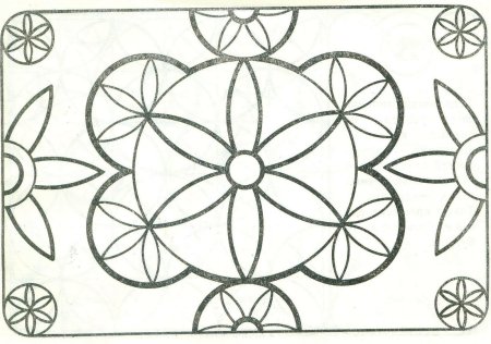 Рисунки циркулем