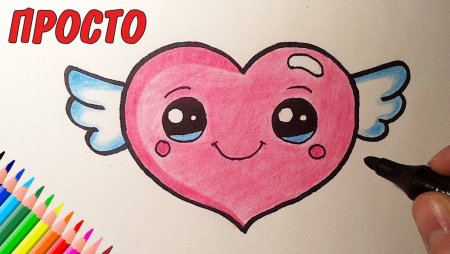 Рисунок маме на день рождения легкий