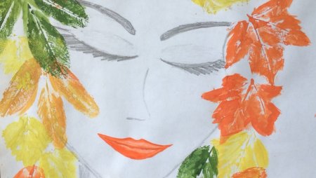 Рисунок на тему осенний бал