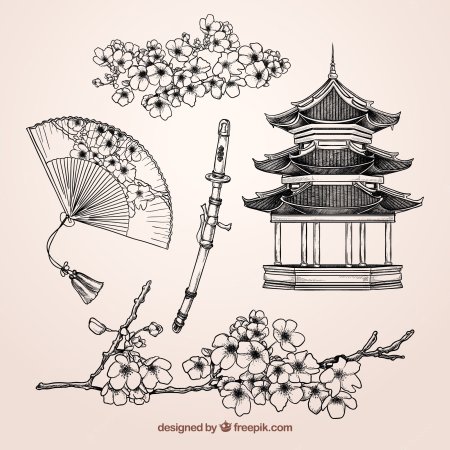 Китайский домик раскраска