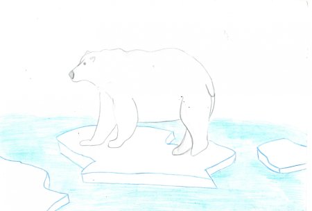 Арктика рисунок
