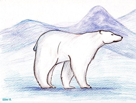 Рисование на тему Арктика