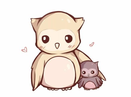 Милые рисунки животных для срисовки