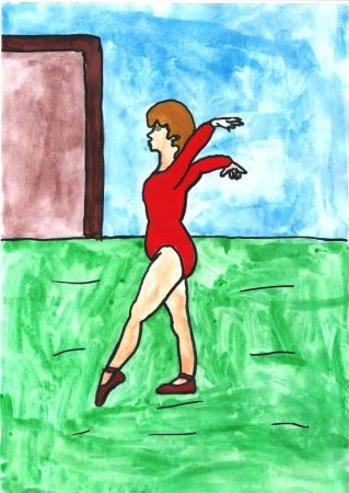 Рисунок на тему физкультура