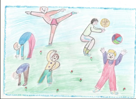 Спорт. Раскраска