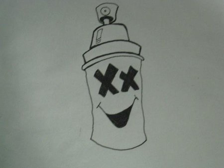 Несложные граффити