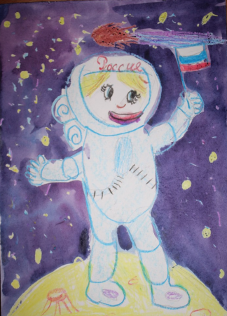Космос карандашом
