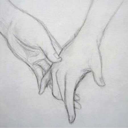 Руки карандашом