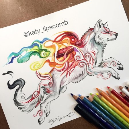 Рисунки для срисовки фломастерами