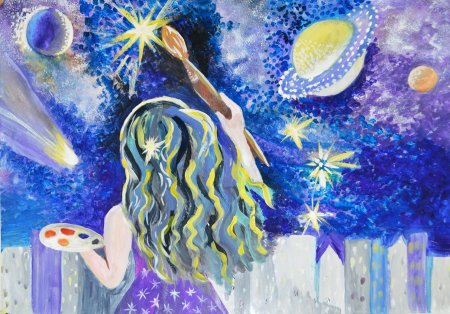 Рисунки моя фантазия для детей на конкурс