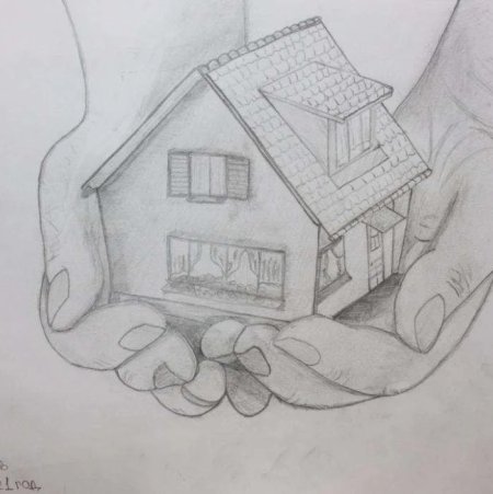 Рисовать дом