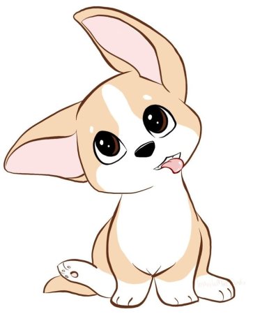 Милые мультяшные собаки