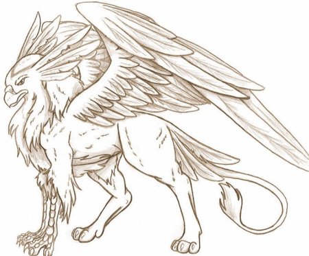 Мифические существа зарисовки