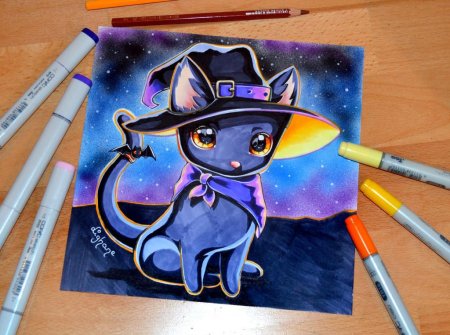 Рисование в скетчбуке животных