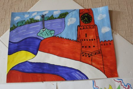 Рисунок на тему Крым и Россия