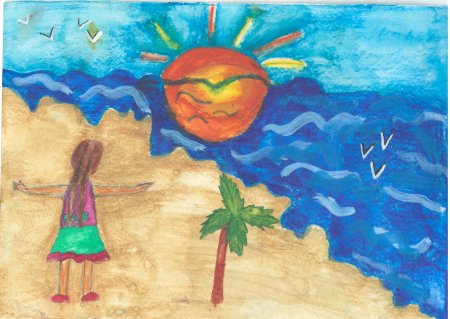 Летние рисунки