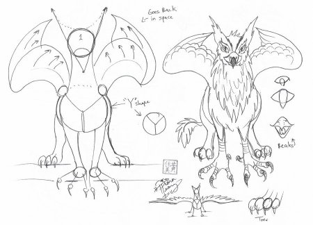 Рисуем фантастических существ