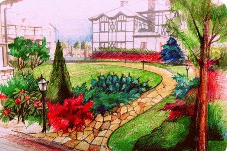 Организация архитектурно-ландшафтного пространства