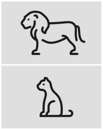 Лёгкие рисунки животных легко