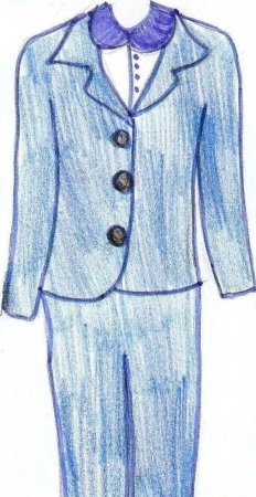 Эскиз костюма для мальчика