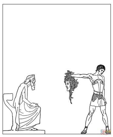 Персей рисунок