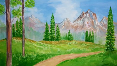 Нарисовать природу