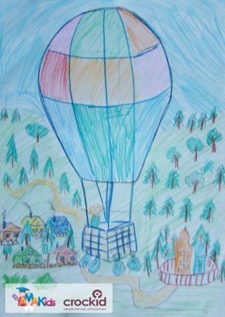 Детский рисунок мечта