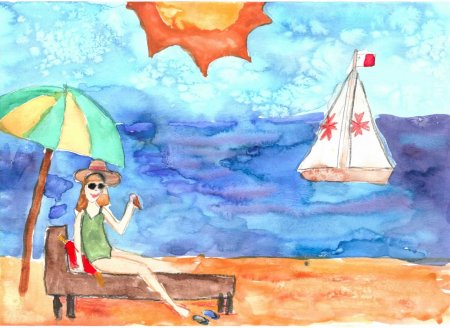 Летние рисунки