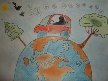 Рисунок на тему путешествие